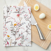 Linge De Cuisine floreado (Quart Plié)