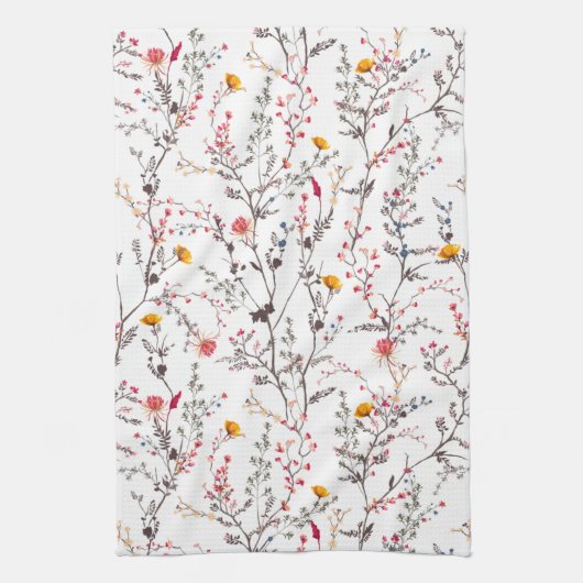 Linge De Cuisine floreado (Vertical)