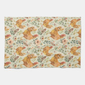 Linge De Cuisine Flores de poulets de ferme (Horizontal)