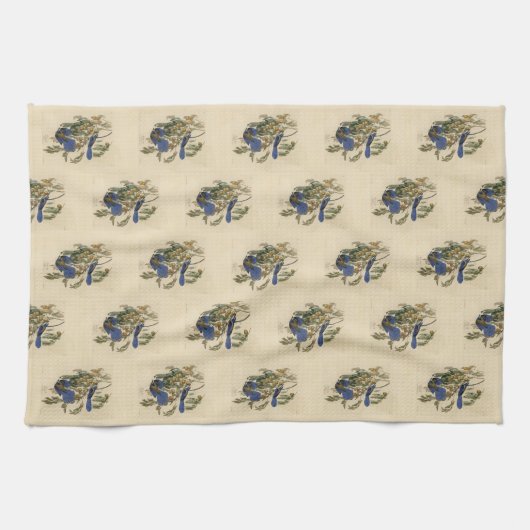 Linge De Cuisine Florida Jay (Scrub-Jay) Audubon's Birds of America (Horizontal)