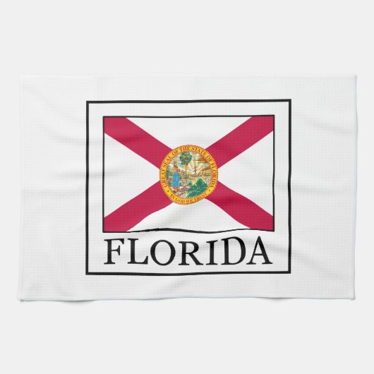 Linge De Cuisine Floride (Horizontal)