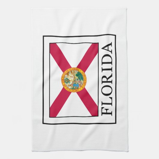 Linge De Cuisine Floride (Vertical)