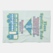 Linge De Cuisine Floss Rule Phonics Apprentissage Anglais (Horizontal)