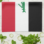 Linge De Cuisine Flot d'Iraq (Plié)