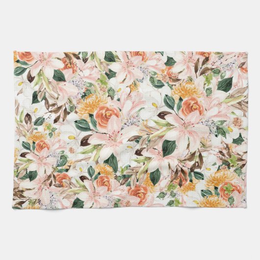 Linge De Cuisine Flower (Horizontal)