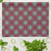 Linge De Cuisine Flower Power Jardin Groovy (Plié)
