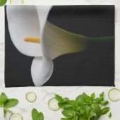 Linge De Cuisine Flowers (homonymie) | White Calla Lily (Plié)