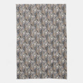 Linge De Cuisine Fluffy Cattails Nature Motif (Vertical)