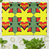 Linge De Cuisine Flûte sur le coeur (Plié)