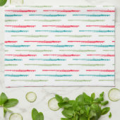 Linge De Cuisine Flûtes multicolores (Plié)