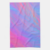 Linge De Cuisine Flux Abstrait d'encre néon (Vertical)