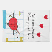 Linge De Cuisine Flux d'amour de douche : (Horizontal)