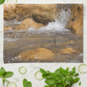 Linge De Cuisine Flux orageux au printemps (Plié)