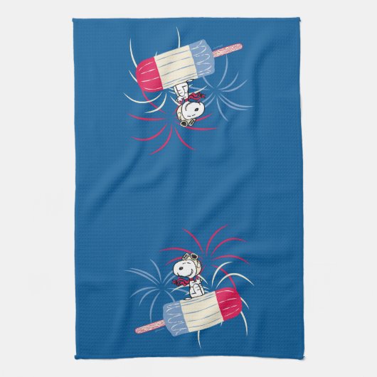 Linge De Cuisine Flying Ace Snoopy on Ice Pop (Vertical)