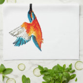 Linge De Cuisine Flying kingfisher (Plié)