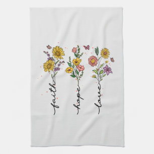 Linge De Cuisine Foi-Espoir-Amour