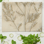 Linge De Cuisine Foliage doré II (Plié)