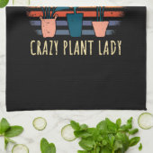 Linge De Cuisine Folle des plantes (Plié)