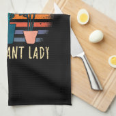 Linge De Cuisine Folle des plantes (Quart Plié)