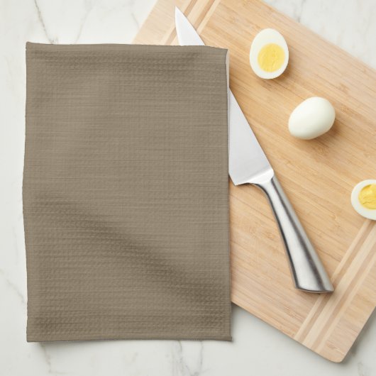 Linge De Cuisine Fond texturé marron calme et simple (Quart Plié)