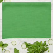 Linge De Cuisine Fond vert texturé visuel calme et simple (Plié)