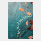 Linge De Cuisine Foodie kitchen towel by Sommer Hamilton (Vertical)