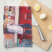 Linge De Cuisine Foodstand, Mexique (Quart Plié)