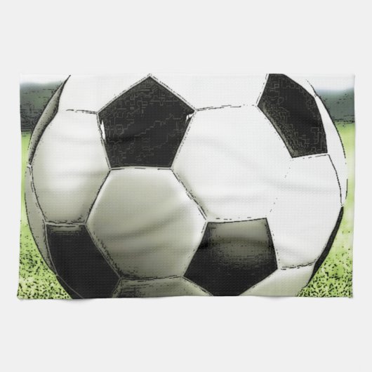 Linge De Cuisine Football (Horizontal)