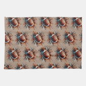 Linge De Cuisine Football (Horizontal)