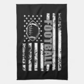 Linge De Cuisine Football américain du drapeau (Vertical)