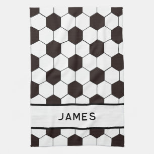 Linge De Cuisine Football Enfants Football motif Football 