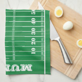 Linge De Cuisine Football Famille Dimanche Jeu Jour Cadeau (Quart Plié)