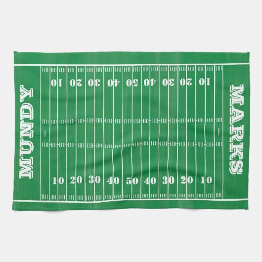 Linge De Cuisine Football Famille Dimanche Jeu Jour Cadeau (Horizontal)