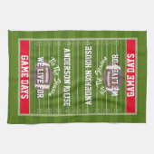 Linge De Cuisine Football personnalisé (Horizontal)