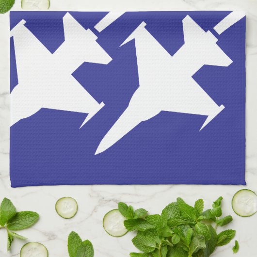 Linge De Cuisine Force aérienne (Plié)