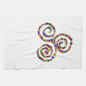 Linge De Cuisine Force de Triskelion celtique (Horizontal)
