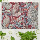 Linge De Cuisine Forest Animals, William Morris (Plié)