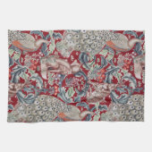 Linge De Cuisine Forest Animals, William Morris (Horizontal)