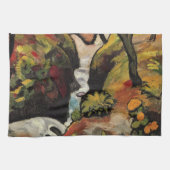 Linge De Cuisine Forest Brook par August Macke Expressionnisme Vint (Horizontal)