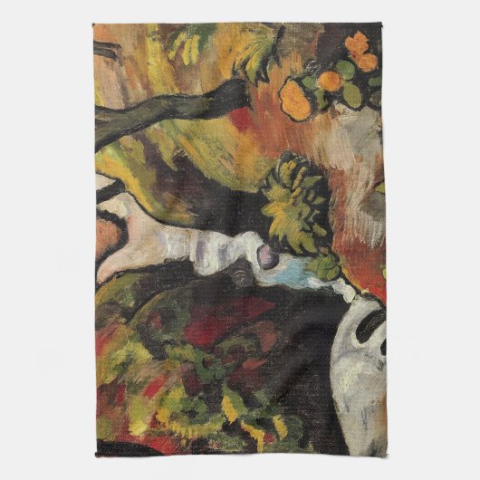 Linge De Cuisine Forest Brook par August Macke Expressionnisme Vint (Vertical)