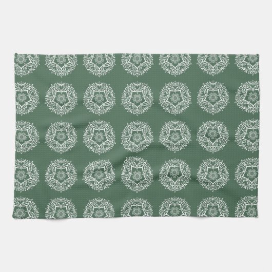 Linge De Cuisine Forest Mandala (Horizontal)