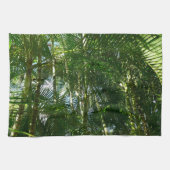 Linge De Cuisine Forest of Palm Trees Tropical Nature (Horizontal)