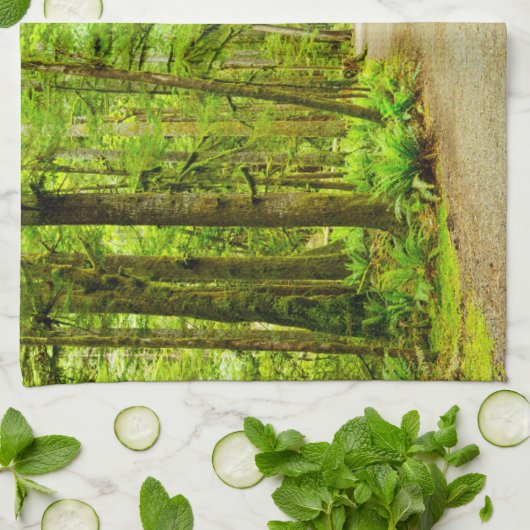 Linge De Cuisine Forest | Parc national olympic (Plié)