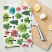 Linge De Cuisine Forêt (Quart Plié)
