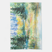 Linge De Cuisine Forêt (Vertical)