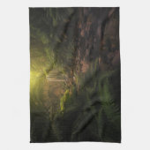 Linge De Cuisine Forêt | Cascade Sunlight Highlights (Vertical)