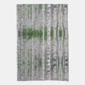 Linge De Cuisine Forêt de Birch Nature (Vertical)