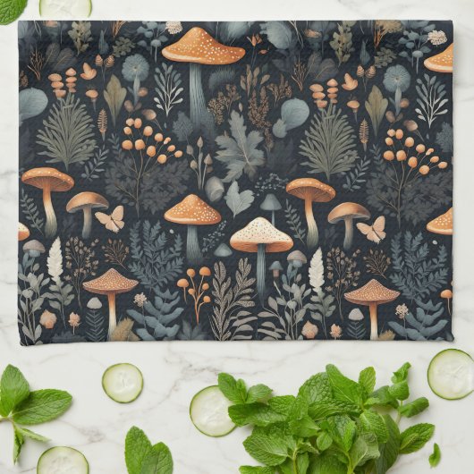 Linge De Cuisine Forêt de Toadstool (Plié)
