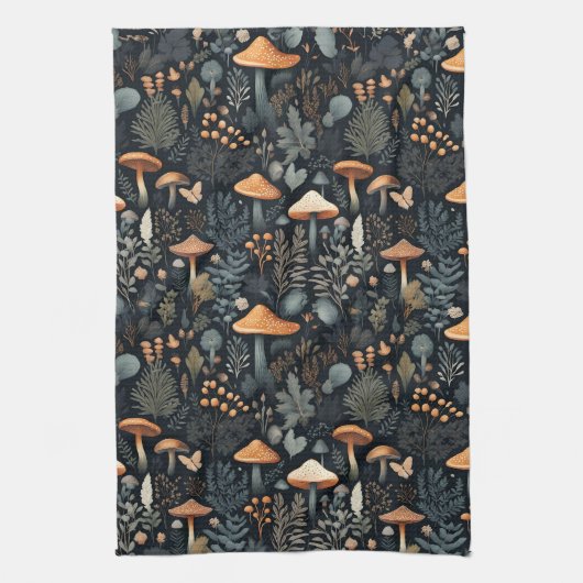 Linge De Cuisine Forêt de Toadstool (Vertical)
