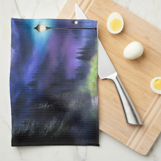 Linge De Cuisine Forêt enchantée (Quart Plié)